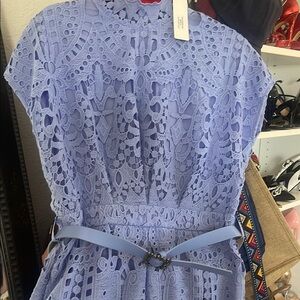 Elegant Lace jumpsuit in Light Blue